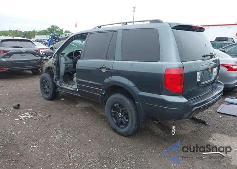 2005 Honda Pilot Ex-L z USA, uszkodzony, nr VIN 5FNYF18585B063041